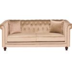 3 Seater Sofa . Brown . FSOFLD170327BR