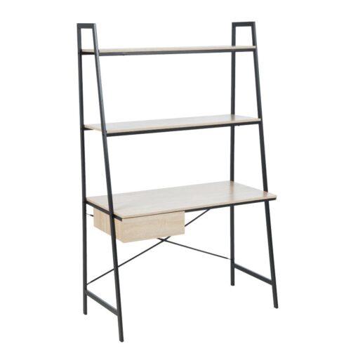 Alene Desk with 2 Tier Shelf