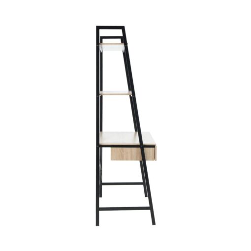 Alene Desk with 2 Tier Shelf - Image 4