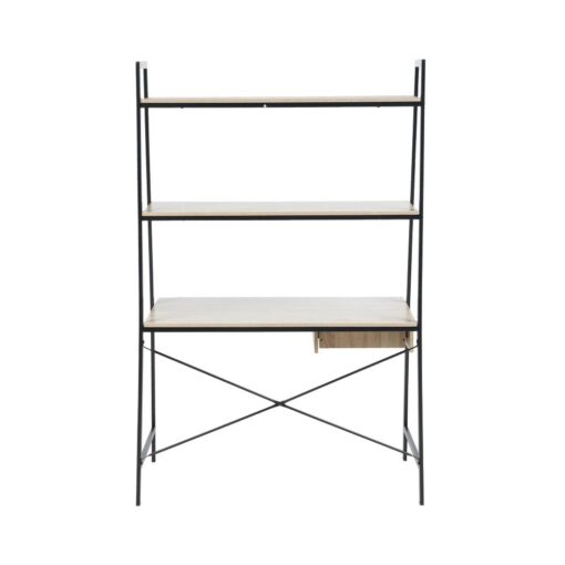 Alene Desk with 2 Tier Shelf - Image 5