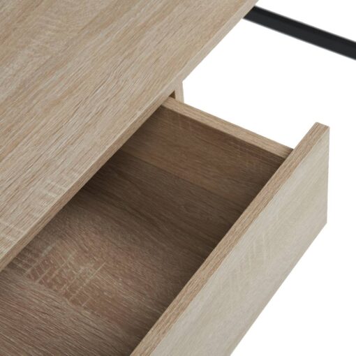 Alene Desk with 2 Tier Shelf - Image 7