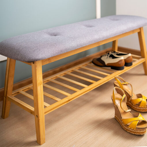 Wangi Bench with Shoe Rack - Image 2