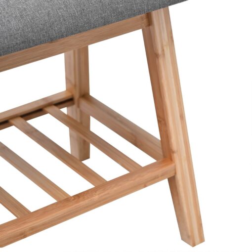 Wangi Bench with Shoe Rack - Image 7