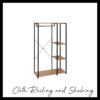 Cloth Railing and Shelving