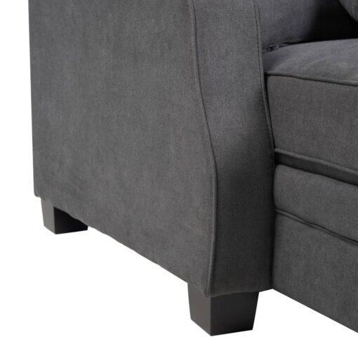 Harvey L Shaped Sofa - Image 6