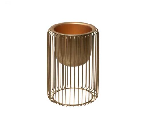 Metal Planter with Stand