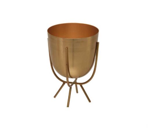 Metal Planter with Stand