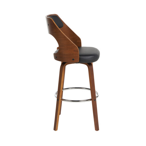 Dorris Bar Stool with Backrest - Image 3
