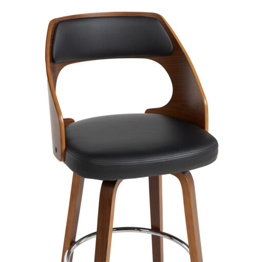 Dorris Bar Stool with Backrest - Image 5