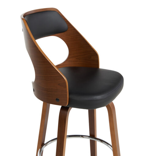 Dorris Bar Stool with Backrest - Image 6