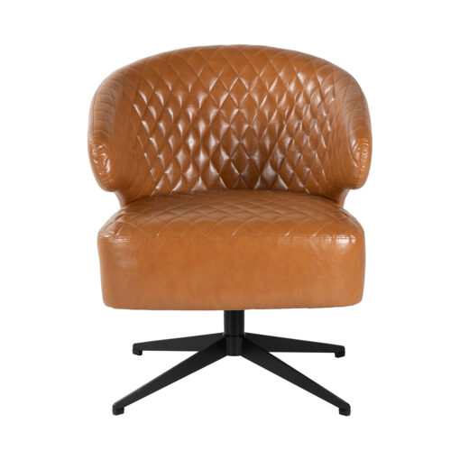 Contour Retro Tufted Swivel Chair - Image 2