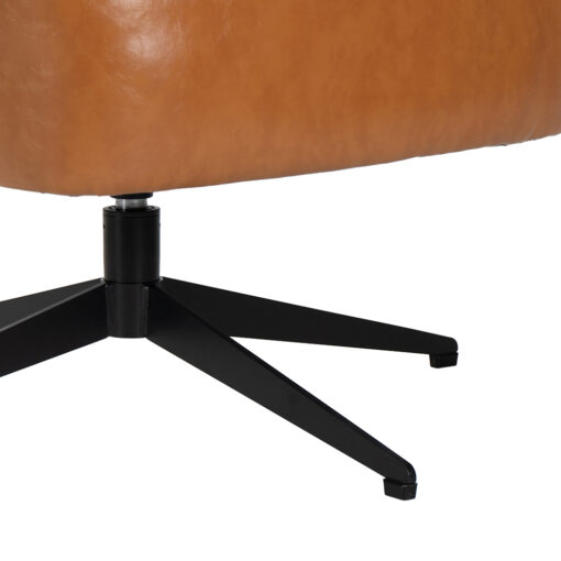 Contour Retro Tufted Swivel Chair - Image 6