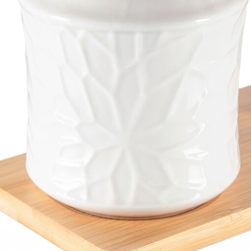 3 Pcs Jar with Bamboo Stand - Image 10