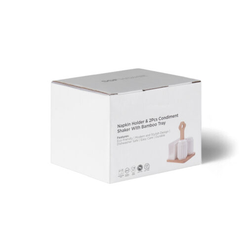 2 Pcs Condiment Shakers & Napkin Holder - Image 12