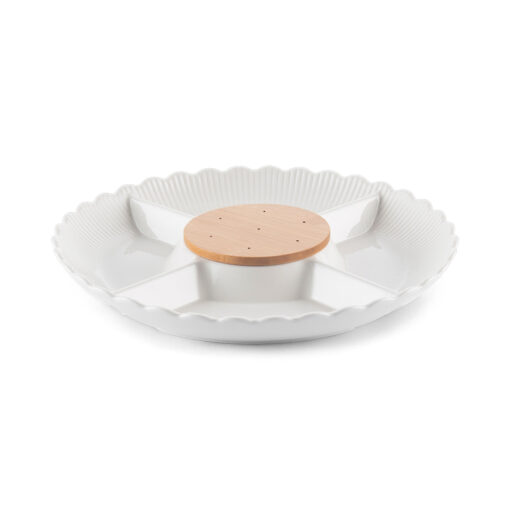 Snack Tray with Toothpick Holder
