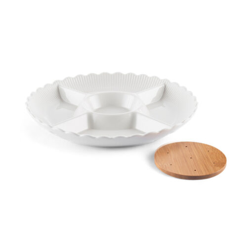 Snack Tray with Toothpick Holder - Image 2