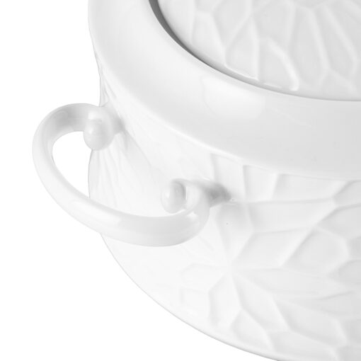 Soup Set For 6 with Bamboo Stand - Image 10