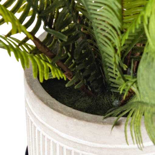 Potted Fern with Iron Frame (H33cm) - Image 6
