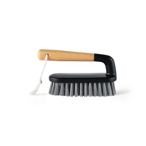Scrub Brush with Bamboo Handle - Image 2