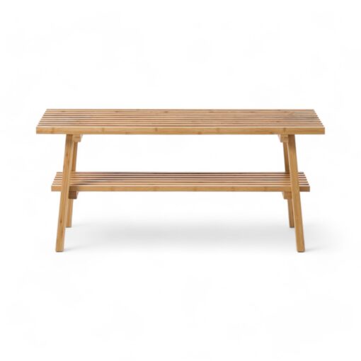 Akio Bench with Shoe Storage - Image 2