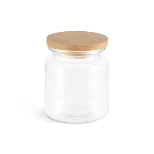 3 Pcs Glass Jar with Bamboo Stand - Image 10
