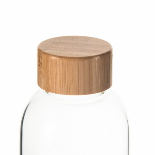 Glass Bottle with Bamboo Lid - Image 5