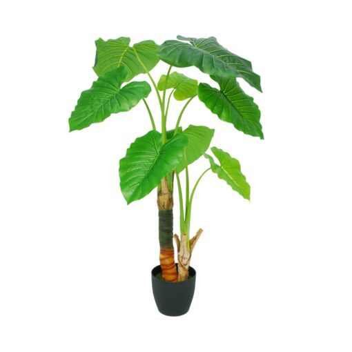 Maureen Potted Taro Leaves Tree (120cm)