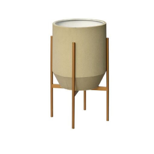 Metal Planter with Stand