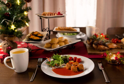 Dinner Plate 6 Pcs Set with Iron Rack - Image 4