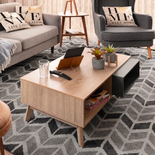 Rustic Scandinavian Coffee Table - Image 8