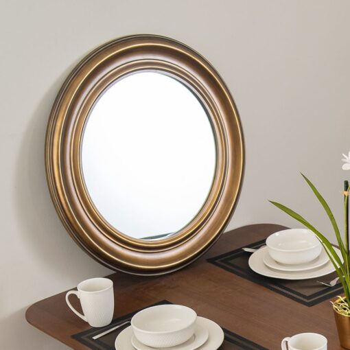 Joyal Round Mirror Bronze - Image 2