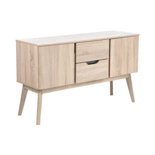 Rustic Scandinavian Cabinet (2 Drawers 2 Doors)