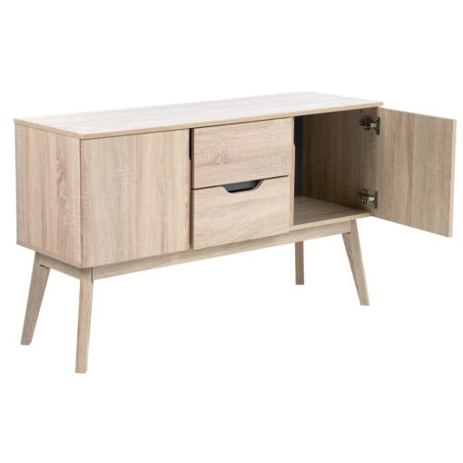 Rustic Scandinavian Cabinet (2 Drawers 2 Doors) - Image 5