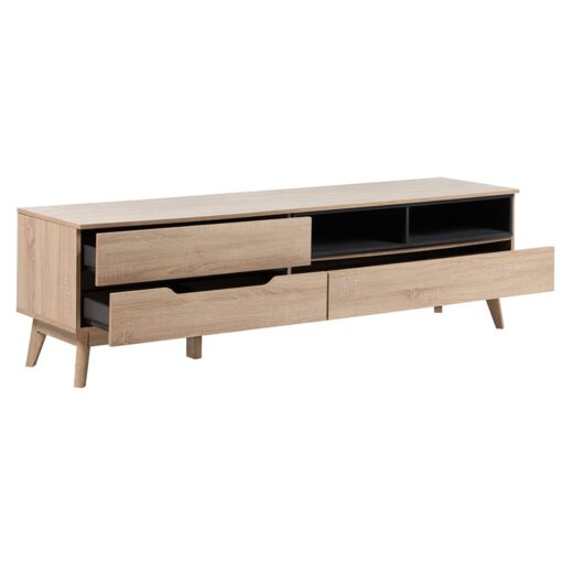 Rustic Scandinavian TV Cabinet - Image 4