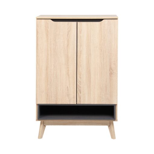 Rustic Scandinavian Shoe Cabinet - Image 4