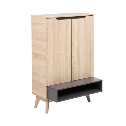 Rustic Scandinavian Shoe Cabinet - Image 5