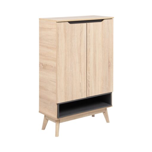 Rustic Scandinavian Shoe Cabinet