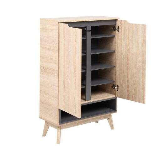 Rustic Scandinavian Shoe Cabinet - Image 6