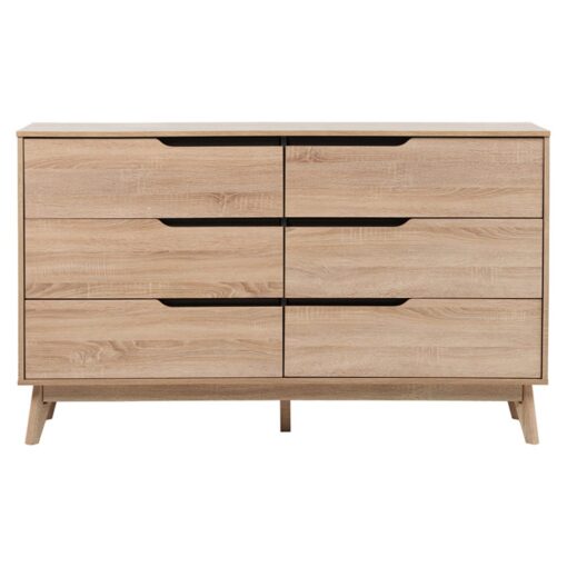 Rustic Scandinavian Chest (6 Drawers) - Image 2