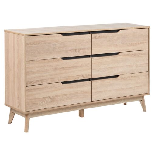 Rustic Scandinavian Chest (6 Drawers)