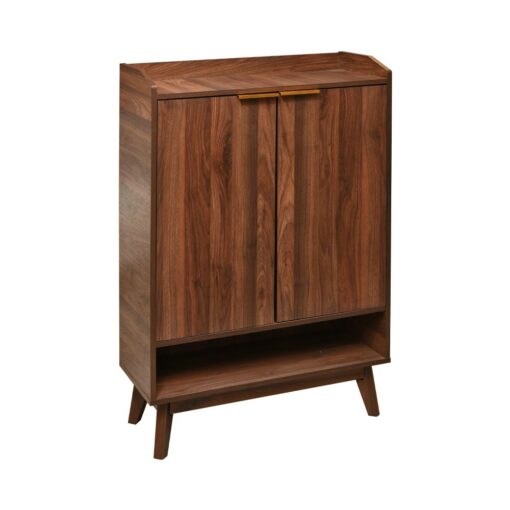 Mocha Lux Shoe Cabinet