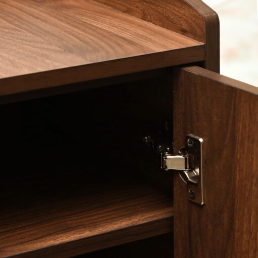 Mocha Lux Shoe Cabinet - Image 4