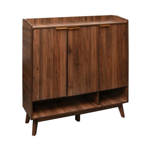 Mocha Lux Shoe Cabinet