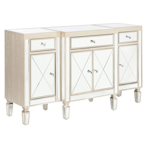 Roger Cabinet (3 Drawers 4 Doors)