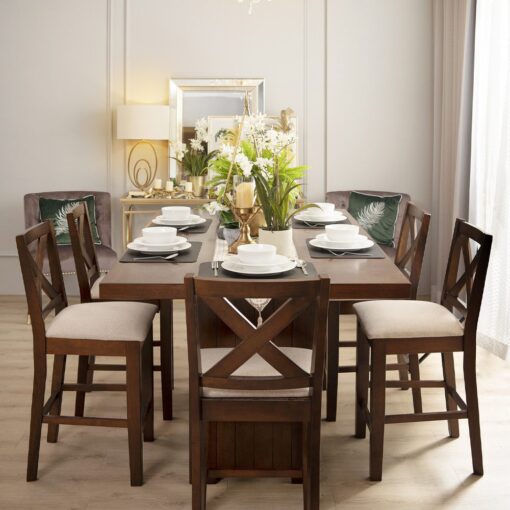 Dinihari Dining Set with Storage (6 Seater) - Image 2