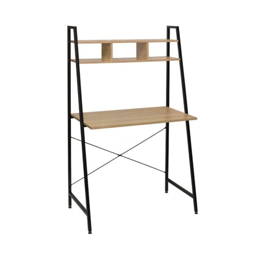 Leatrice Desk with Shelf Unit