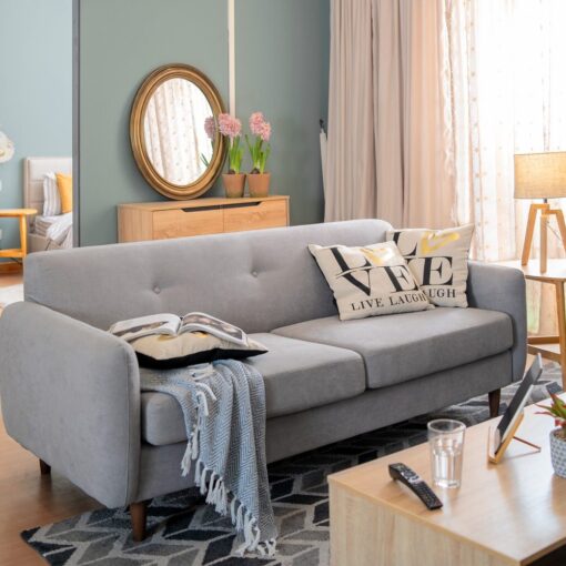 Iconic Mid-Century 3 Seater Sofa - Image 5