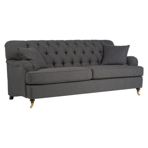 Munz Chesterfield 3 Seater Sofa - Image 5