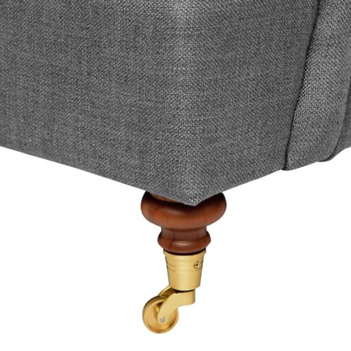Munz Chesterfield 3 Seater Sofa - Image 4