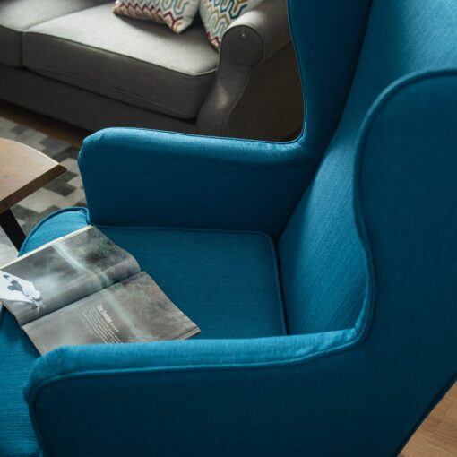 Siti Wingback Armchair - Image 7